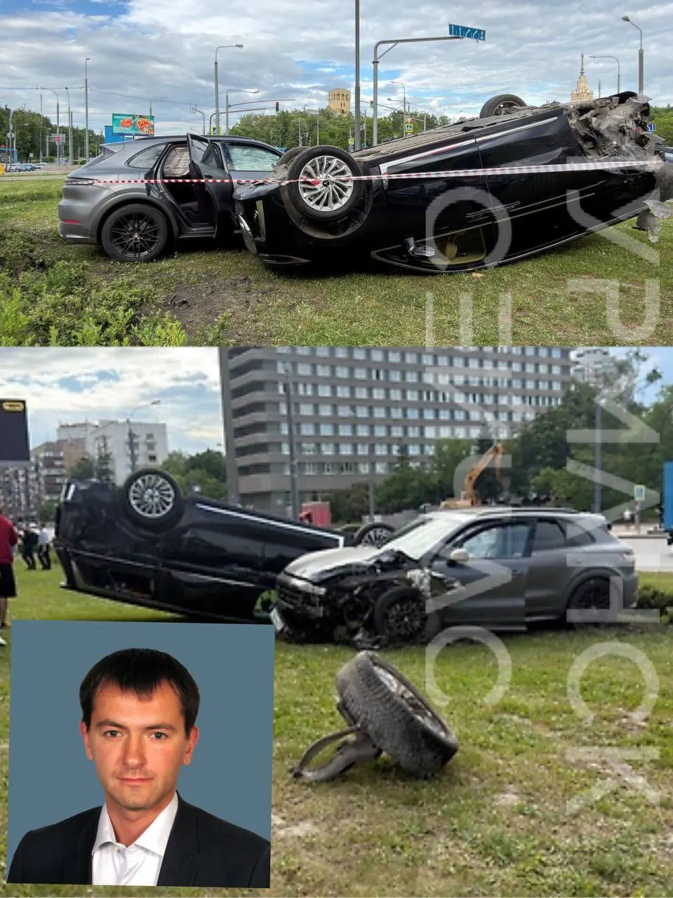 На пересечении Мичуринского и Ломоносовского проспектов иномарка врезалась в автомобиль бывшего футболиста Александра Прудникова; водитель иномарки отказался от медосвидетельствования.