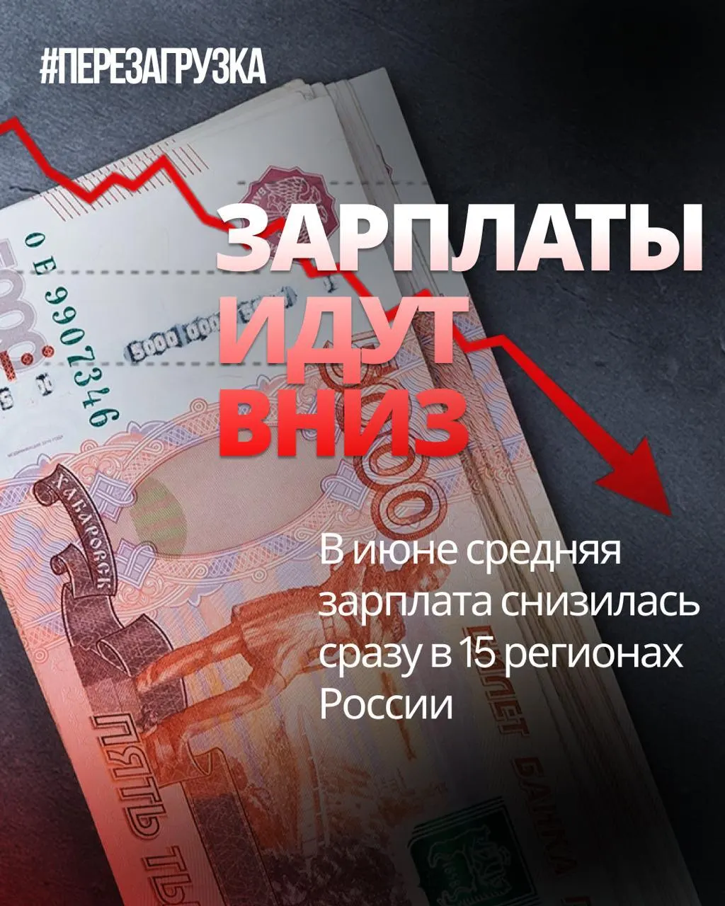 По данным Росстата, в июне номинальные зарплаты снизились в 15 регионах; в отдельных регионах падение достигало 18%, инфляция за месяц составила 0,87%.