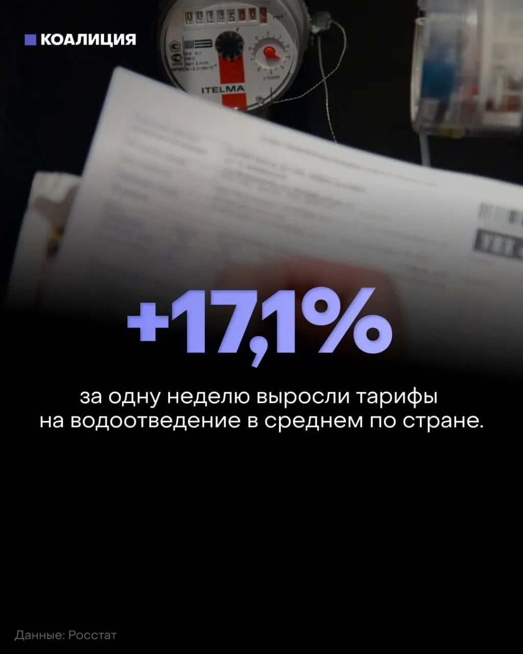 Осенью счета за жилищно-коммунальные услуги подскочили во многих регионах. Лидеры роста — Ставропольский край и Дагестан; на фоне инфляции удорожание коснулось и воды, и базовых продуктов.